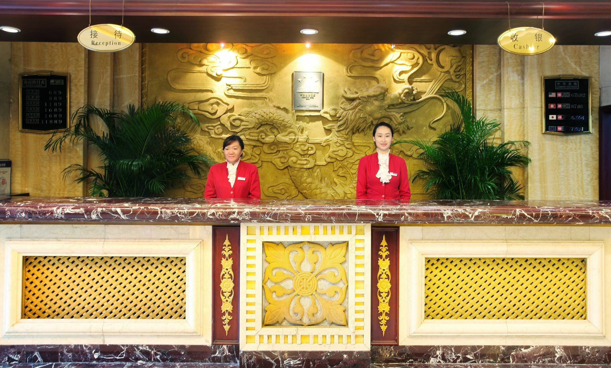 Dalian New Garden Hotel Eksteriør bilde